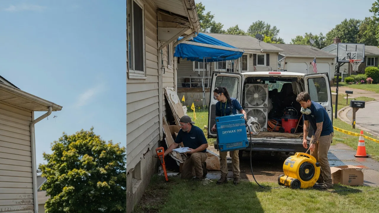 Ceiling Leak Cleanup in Nisswa, MN near me